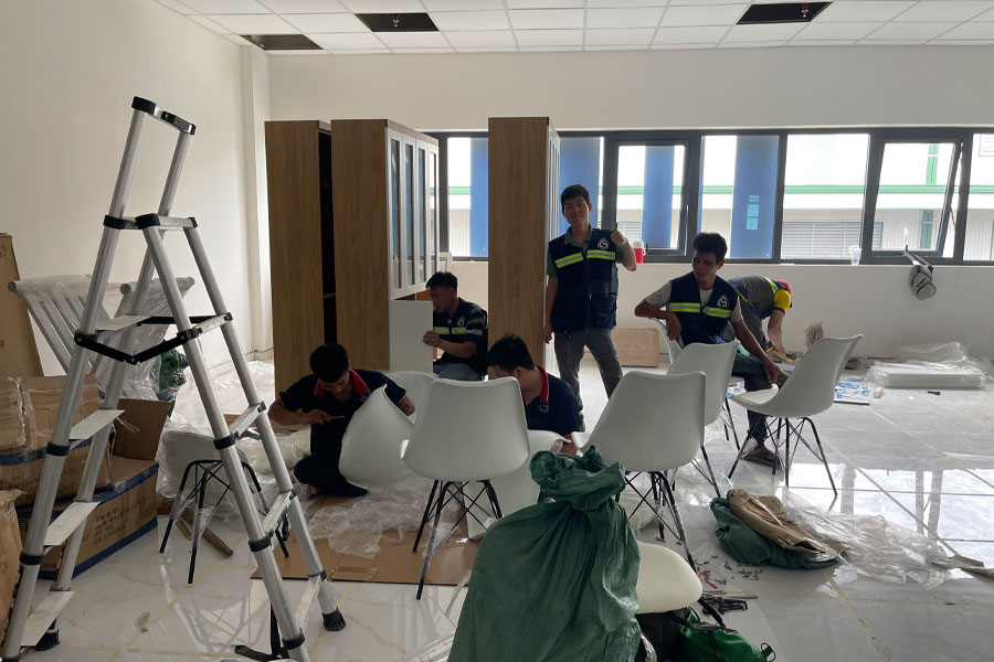 thi công nhà máy ecolab việt nam