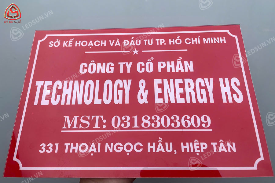 bảng công ty mica