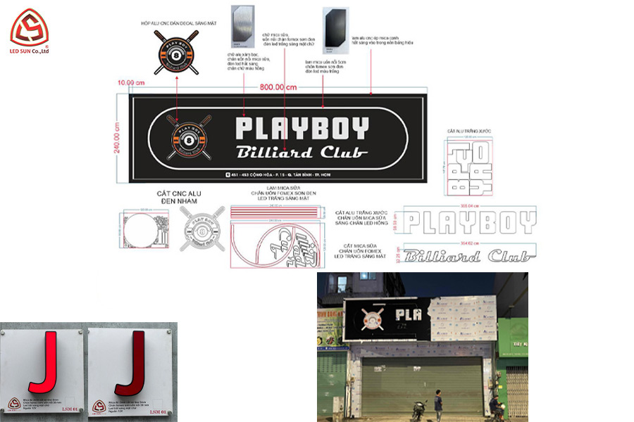 thiết kế bảng hiệu quảng cáo