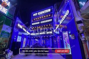 Làm bảng hiệu Quận 7 cho Fit Center Gym