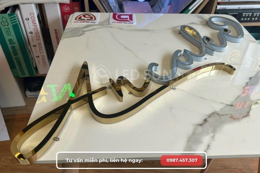 gia công chữ inox quận tân bình