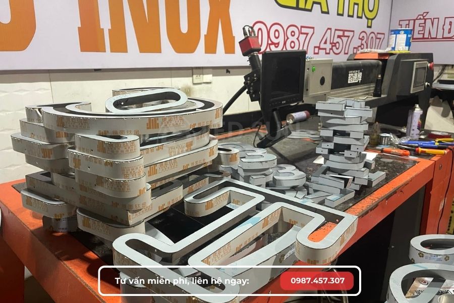 gia công chữ inox quận thủ đức