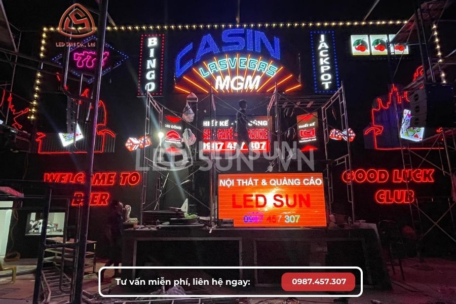 thi công màn hình led quận 7