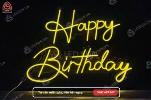 Bảng hiệu đèn LED neon làm nổi bật sân khấu, sự kiện và các dịp lễ hội