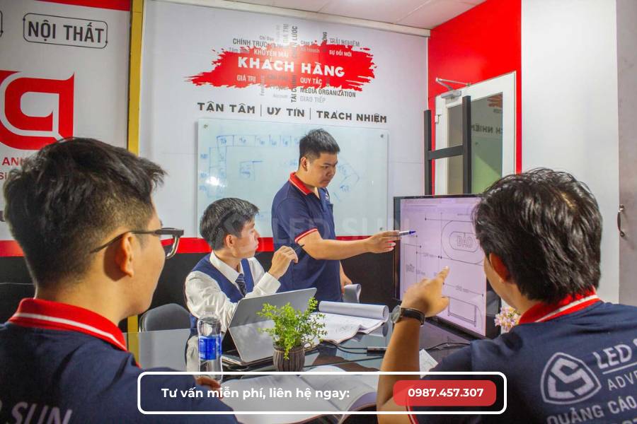 Đội ngũ Led Sun chuyên nghiệp và sáng tạo