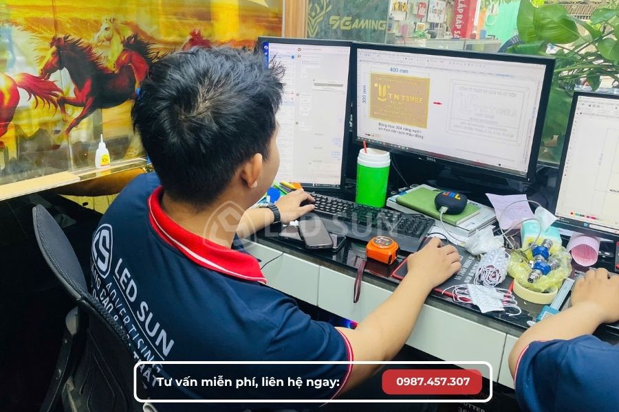 thiết kế biển số nhà