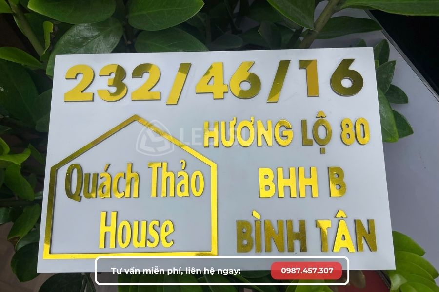 làm biển số nhà quận 10