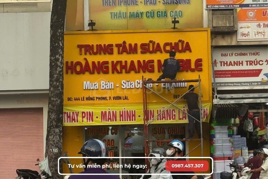 thi công bảng hiệu