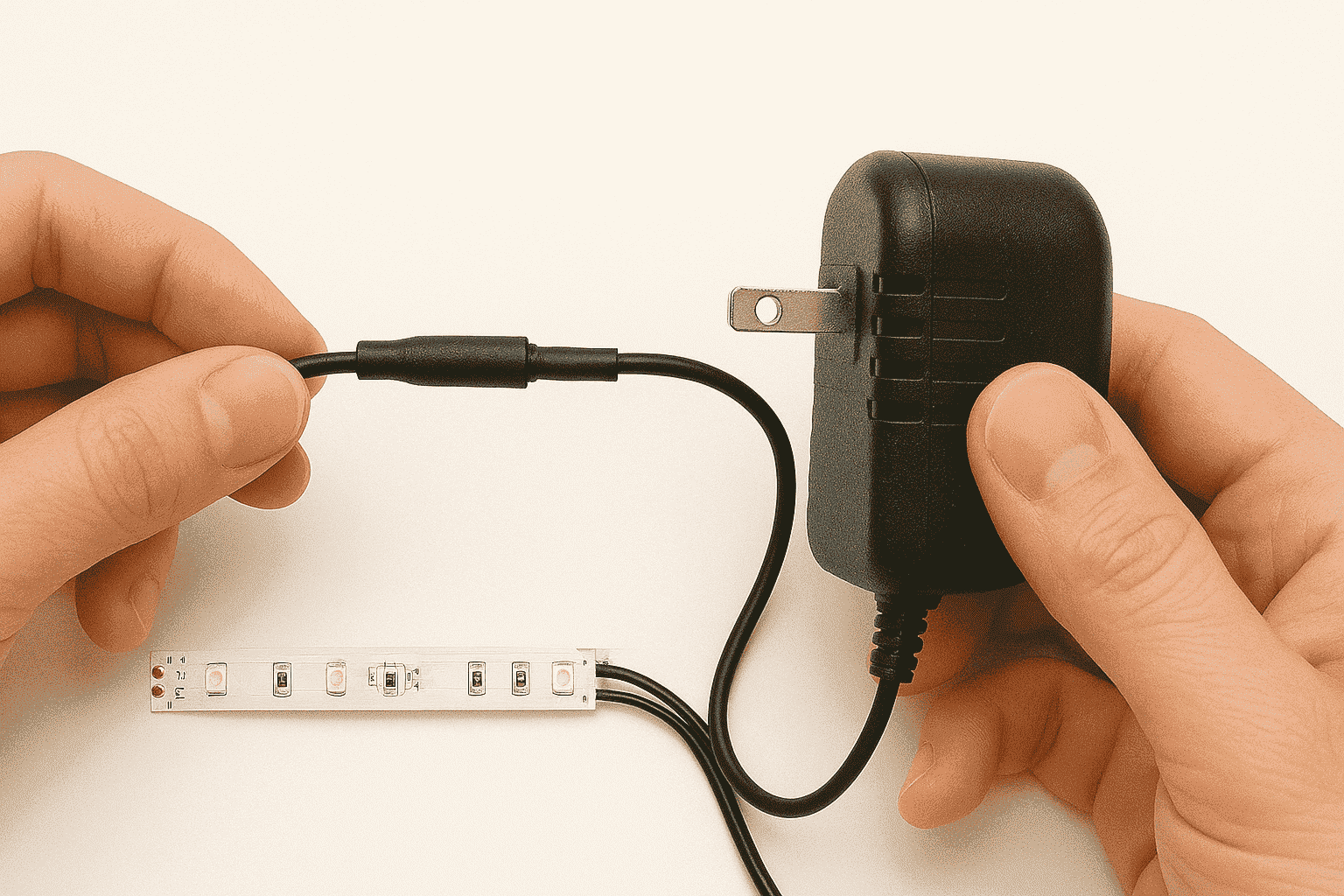 Cách hàn đèn led dây