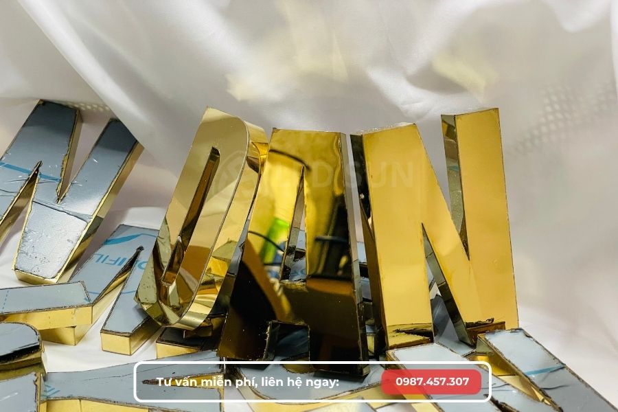 gia công chữ inox Quận Bình Tân