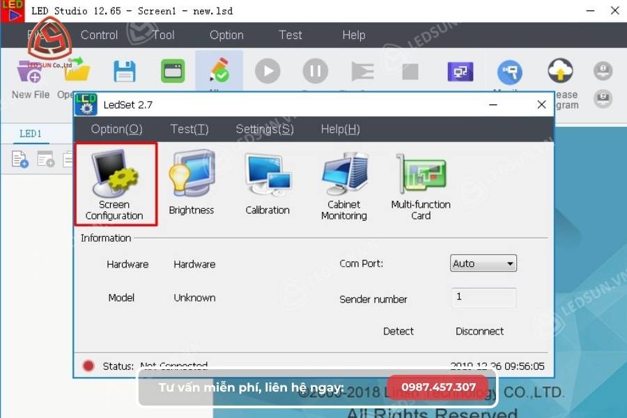 Phần mềm LED Studio